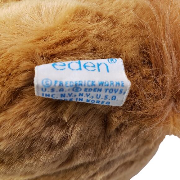 Squirrel Nutkin Plush Eden Vintage BEATRIX POTTER Petter Rabbit Vintage 10" - Picture 11 of 14